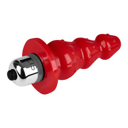 Analplug mit entnehmbarem Vibro-Bullet, 8,5 cm