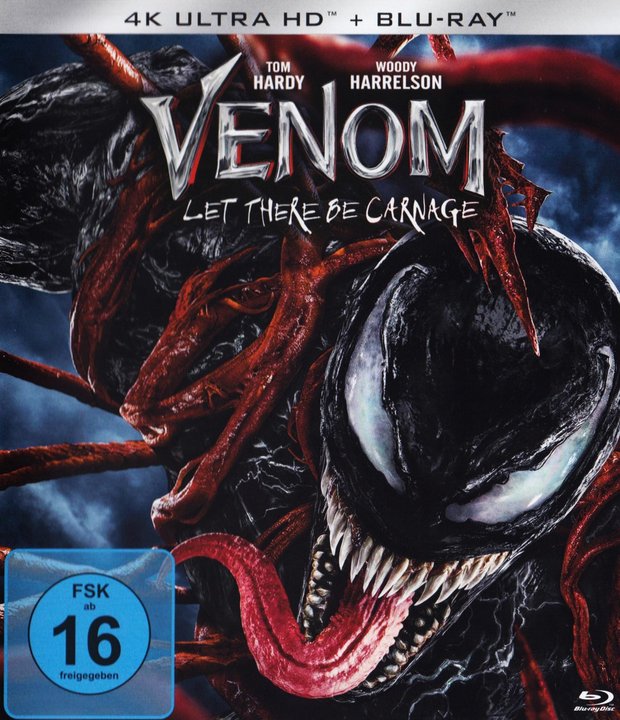 Venom 2 (4K UHD), gebraucht, ohne Cover