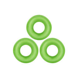 Glow in the Dark Rings, 3 St., 2   5 cm