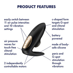 Satisfyer Pro 4 Couples - Batteriebetrieben, 11,5 cm