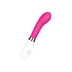 G Punkt Vibrator aus Silikon, 21 cm