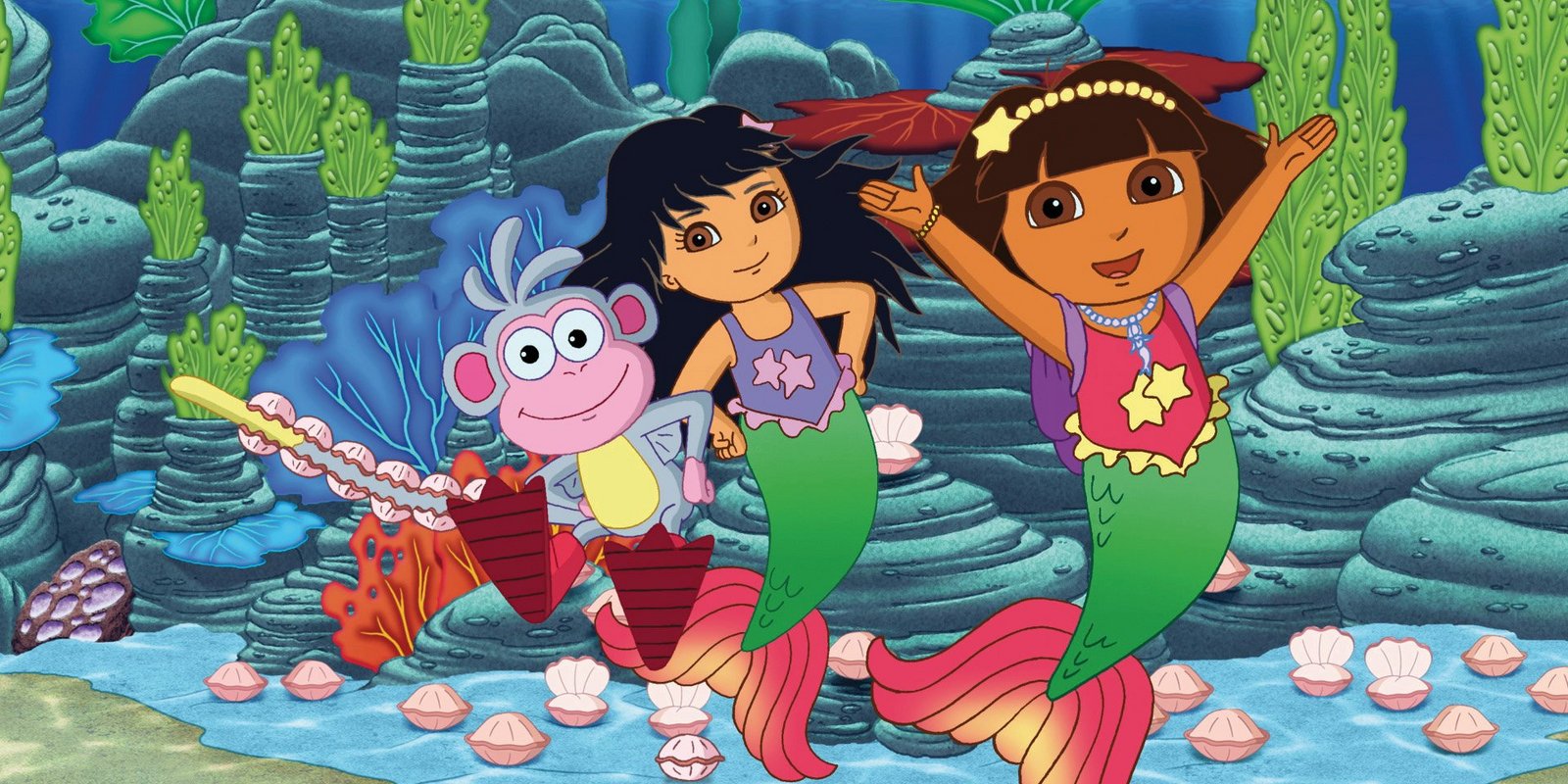 Dora rettet die kleine Meerjungfrau