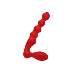 Doppeldildo mit Struktur aus Silikon, 32 cm