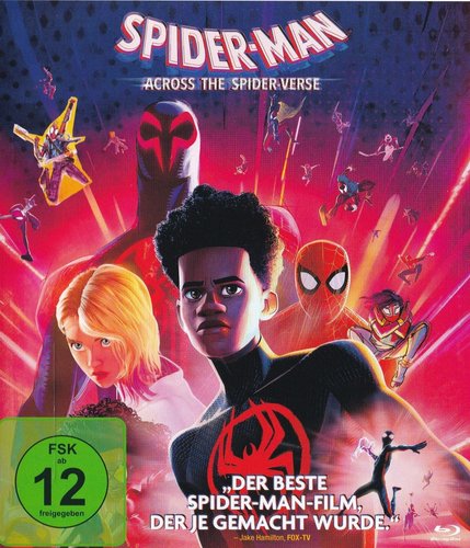 Spider-Man - Across the Spider-Verse (Blu-ray), gebraucht, ohne Cover