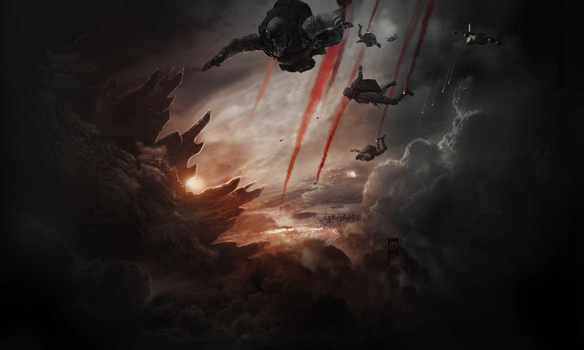 'Godzilla' (USA 2014) Warner Home Video