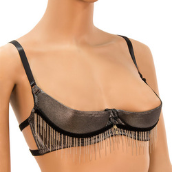 Anastasia - Ouvert-BH mit Kette