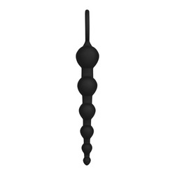 Herz-Analkette aus Silikon, 18,5 cm