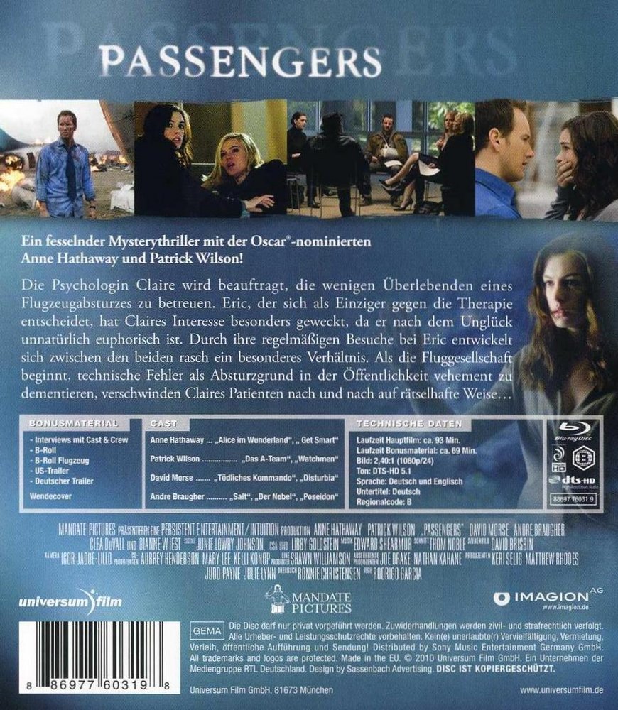 Passengers Blu-ray kaufen