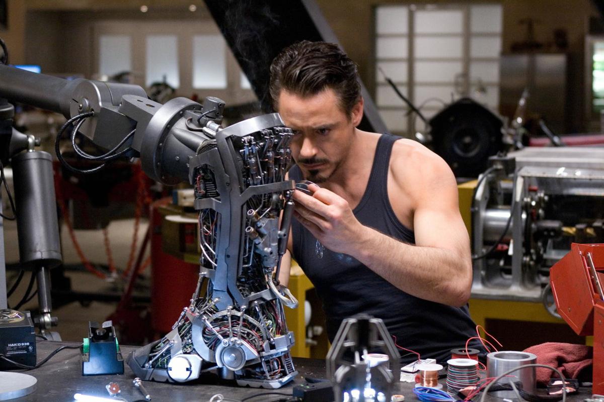 Robert Downey Jr. in 'Iron Man' © EuroVideo 2008