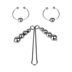 Nipple and Clitoral Clamps, 2 Teile