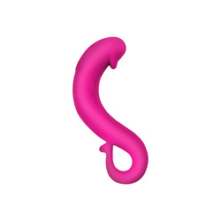 Geschwungener Silikondildo, 14 cm