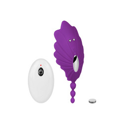 Süßer Silikon Auflegevibrator, 11 cm