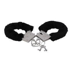 Furry Handcuffs In a Bag