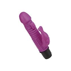 Strukturierter Rabbitvibrator, 16 cm