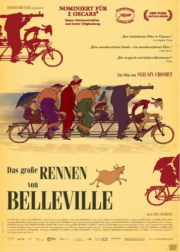 Das große Rennen von Belleville - Poster 1