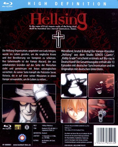 Hellsing - Gesamtausgabe - Steelbook - Special Edition (Blu-ray Disc)