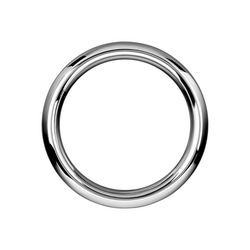 Breiter Edelstahl-Penisring, 5,5 cm