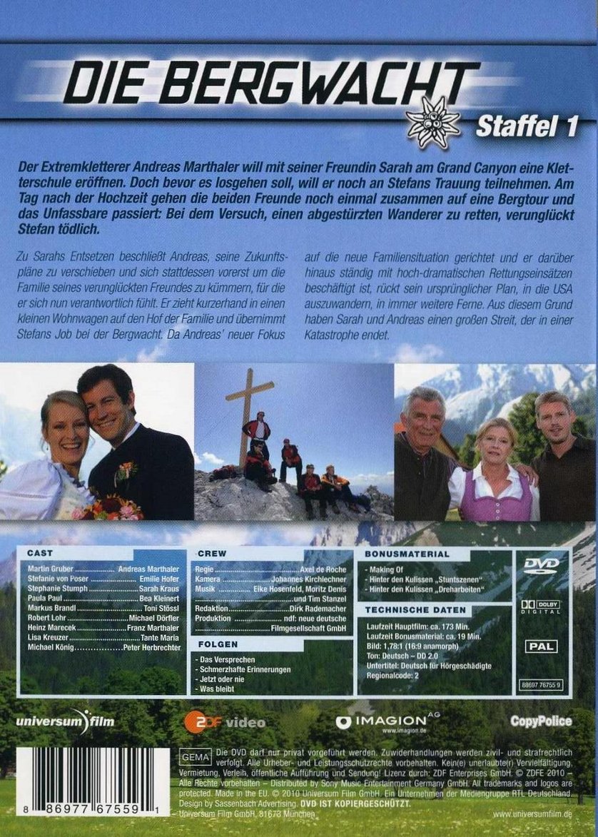 Die Bergwacht Staffel 1 Die Bergwacht Staffel 1
