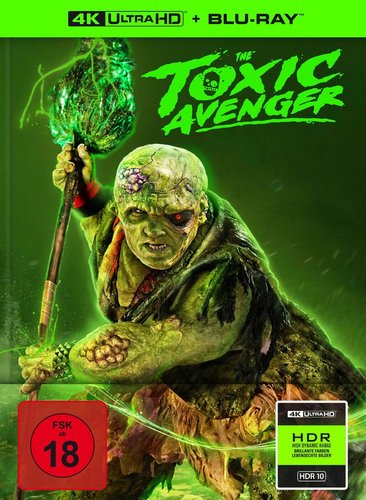 The Toxic Avenger - Limitiertes Mediabook (Blu-ray 4K Ultra HD)