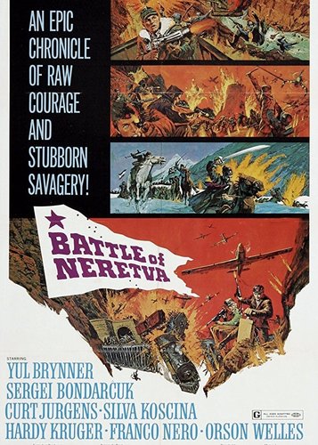 Die Schlacht an der Neretva - Poster 1