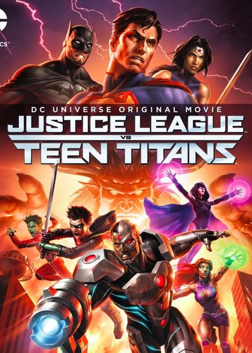 Justice League vs. Teen Titans - Poster 1