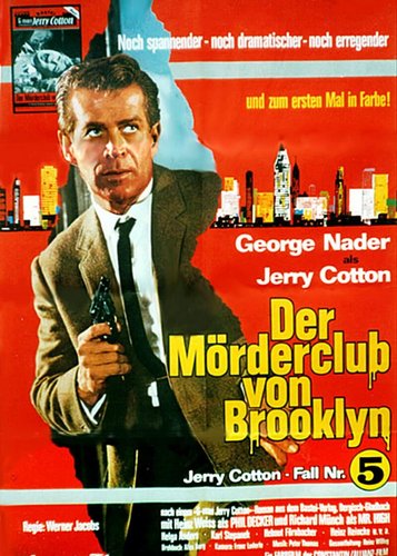 G-man Jerry Cotton 5 - Der Mörderclub von Brooklyn - Poster 1