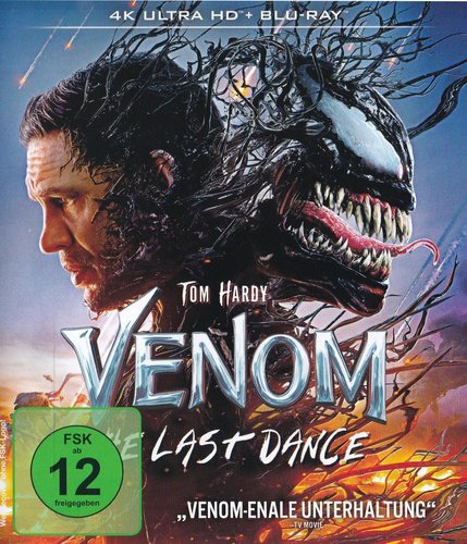 Venom 3 - The Last Dance (4K UHD), gebraucht, ohne Cover