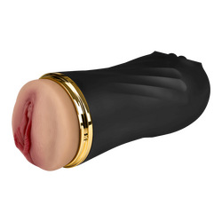 Vagina-Masturbator mit Vibration, 25 cm