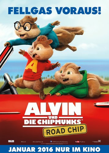 Alvin und die Chipmunks 4 - Poster 1