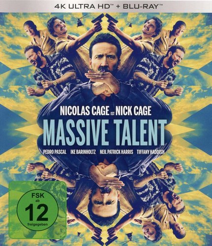 Massive Talent (4K UHD), gebraucht, ohne Cover