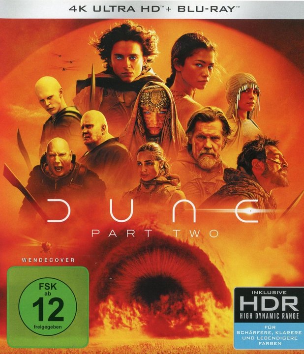 Dune 2 (4K UHD), gebraucht, ohne Cover