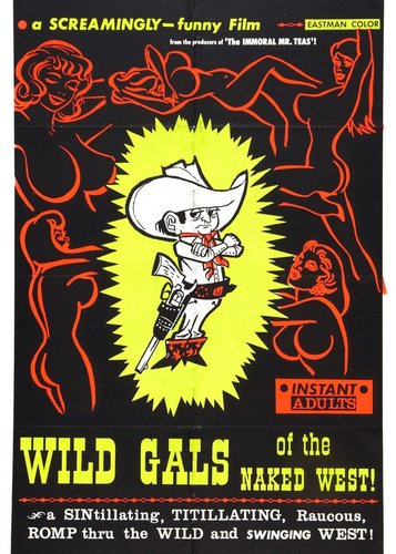Wilde Weiber im nackten Westen - Poster 2