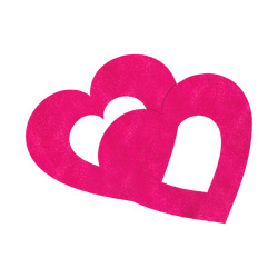 Nipple Sticker - Open Heart