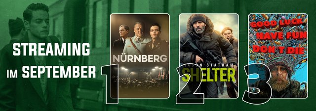 Die Streaming-Charts im September 2026: Duell der Preisträger: Eure September-Topfilme