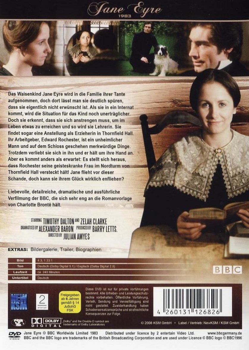 Charlotte Brontës Jane Eyre: DVD oder Blu ray leihen VIDEOBUSTER de