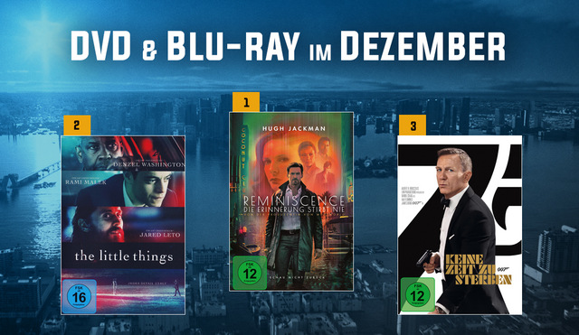 DVD & Blu-ray Charts Dezember 2021: Jackman sichert sich den 1. Platz im letzten Monat 2021