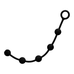 Silikon-Analkette mit Struktur, 24 cm