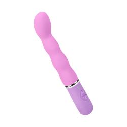 Schlanker G-Punkt-Vibrator aus Silikon, 21 cm