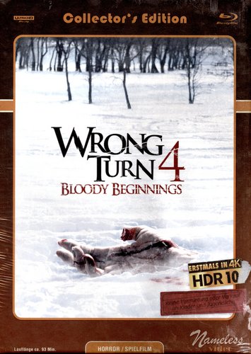 Wrong Turn MB Teil 4 Cover C Retro Original (Blu-ray Disc)