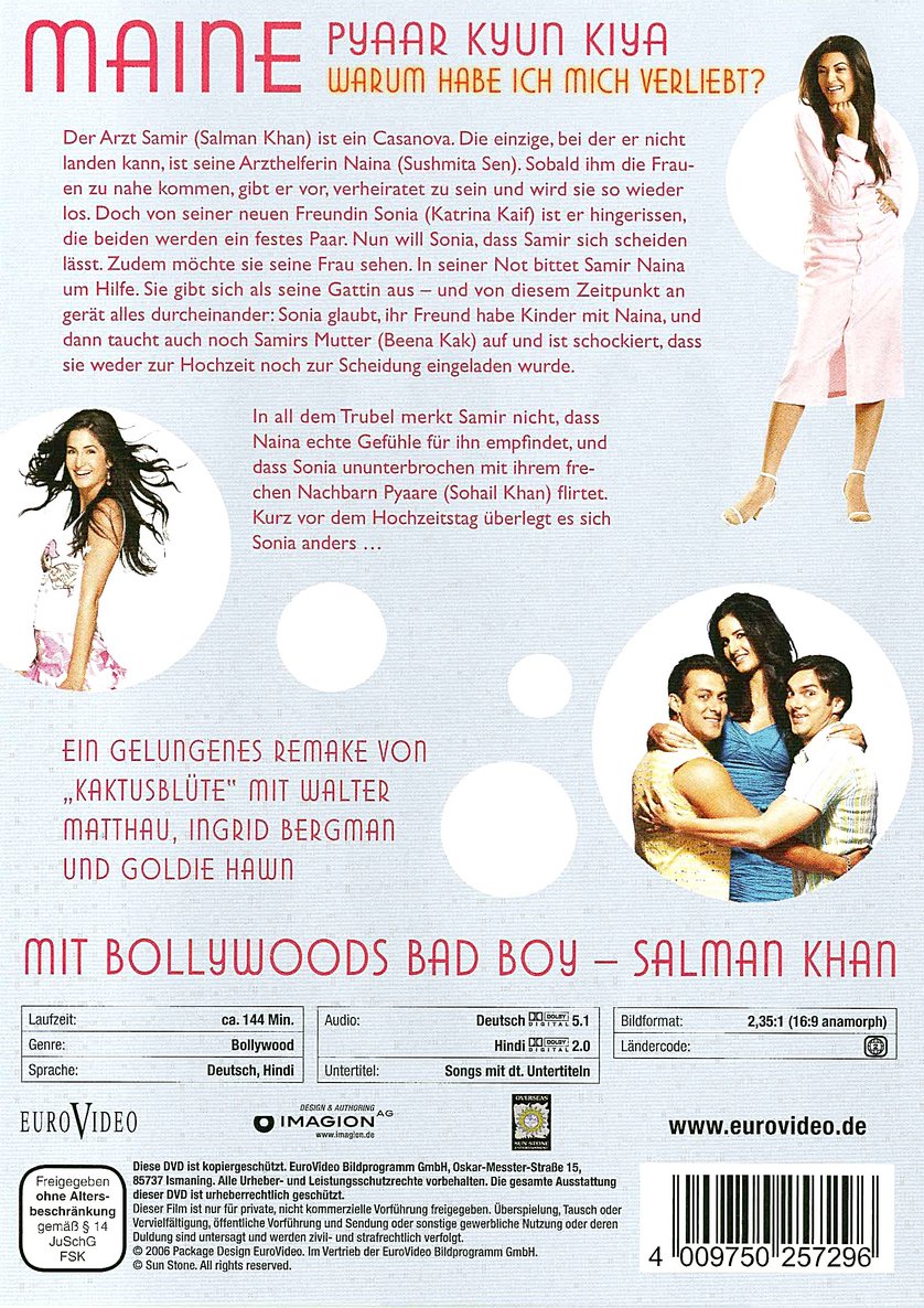 Maine Pyaar Kyun Kiya DVD oder Bluray leihen VIDEOBUSTER.de