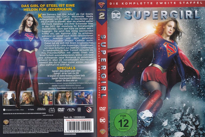 Supergirl Staffel 2 Dvd