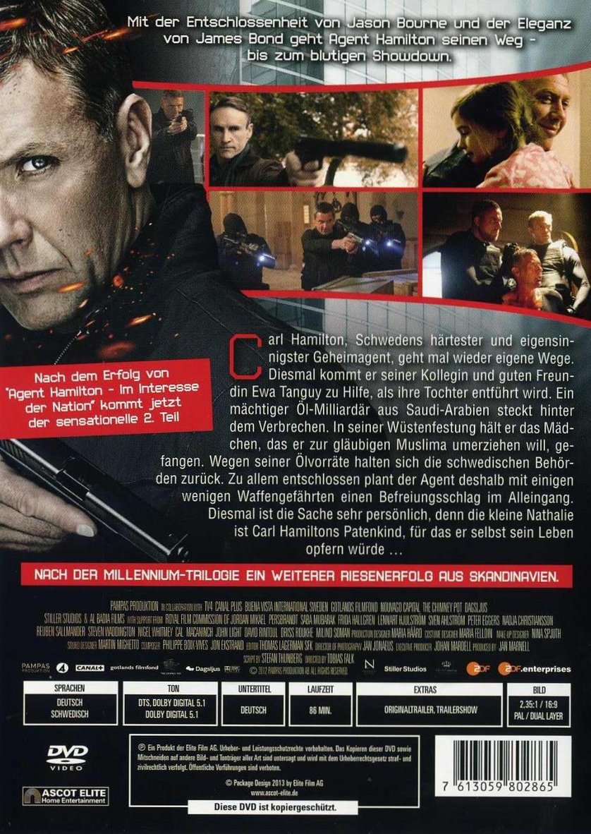 Agent Hamilton 2 - In persönlicher Mission: DVD, Blu-ray ...