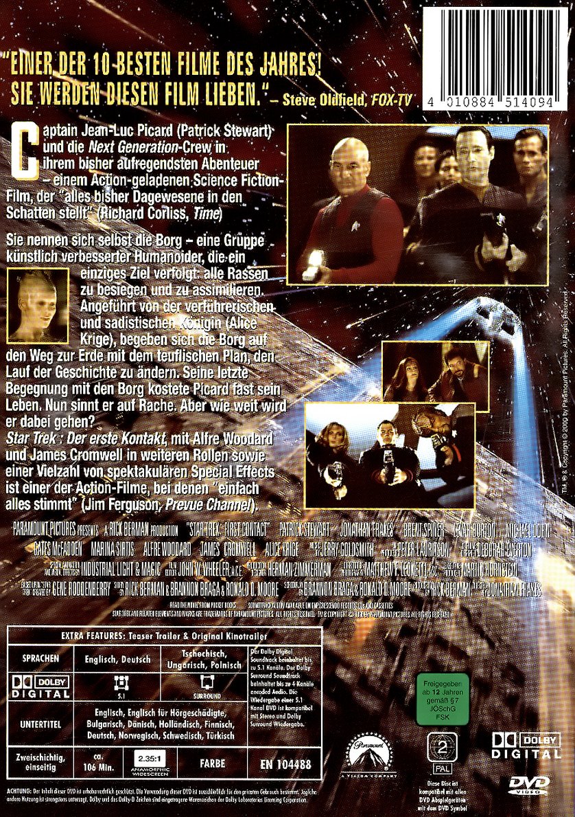 Star Trek Der Erste Kontakt Ganzer Film Deutsch