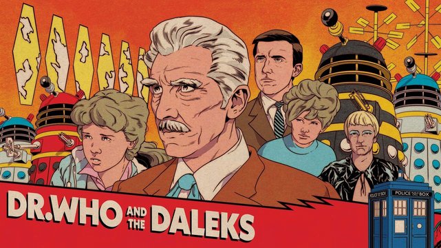 Dr. Who und die Daleks - Wallpaper 3