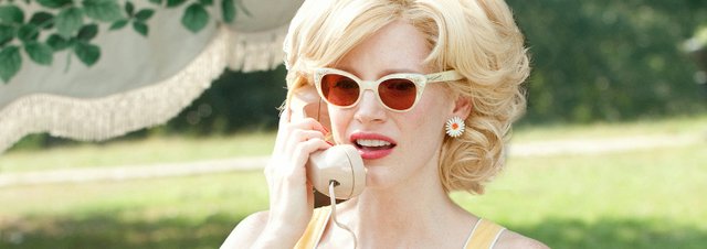 Jessica Chastain: Jessica Chastain spielt Marilyn Monroe