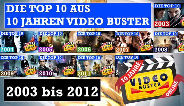 10 Jahre Video Buster online: Mit einem Klick die Besten auf einen Blick