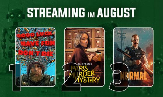 Die Streaming-Charts im August 2026: Die Fortsetzung eines Kultfilms &amp; alles ganz NORMAL