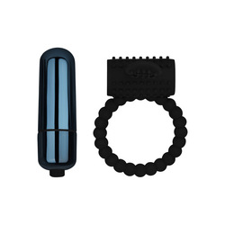 Vibrating Silicone Super Ring, 3   4 cm