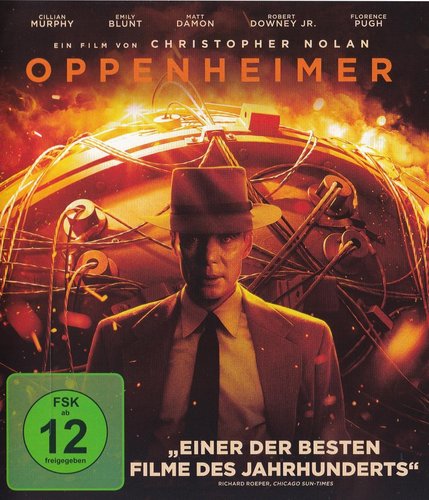 Oppenheimer (Blu-ray), gebraucht, ohne Cover