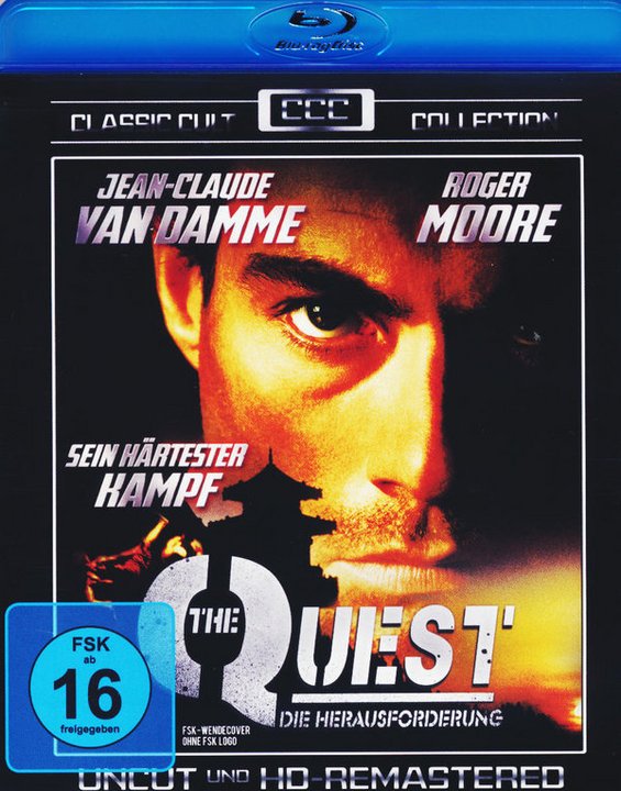 The Quest - Die Herausforderung - Uncut/Remastered Edition - Classic Cult Collection (Blu-ray Disc)